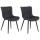 2er Set Stühle HLO-CP7 Kunstleder ~ schwarz 2er Set Stühle HLO-CP7 Kunstleder ~ schwarz