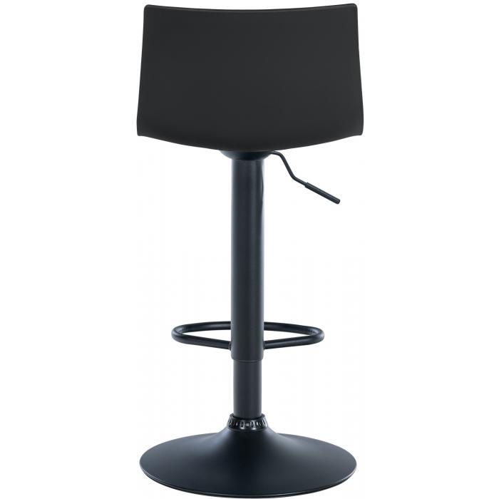 Barhocker HLO-CP239 Kunststoff ~ schwarz