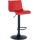 Barhocker HLO-CP239 Kunststoff ~ rot