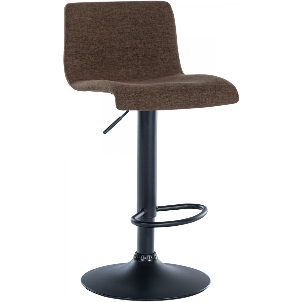 Barhocker HLO-CP240 Stoff ~ braun