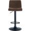 Barhocker HLO-CP240 Stoff ~ braun