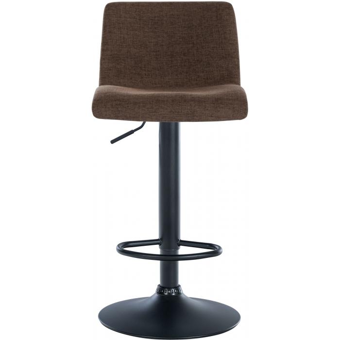 Barhocker HLO-CP240 Stoff ~ braun