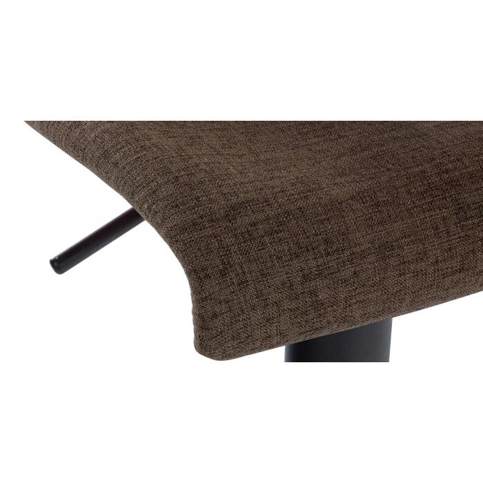 Barhocker HLO-CP240 Stoff ~ braun