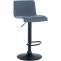 Barhocker HLO-CP240 Stoff ~ blau