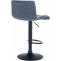 Barhocker HLO-CP240 Stoff ~ blau