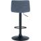 Barhocker HLO-CP240 Stoff ~ blau