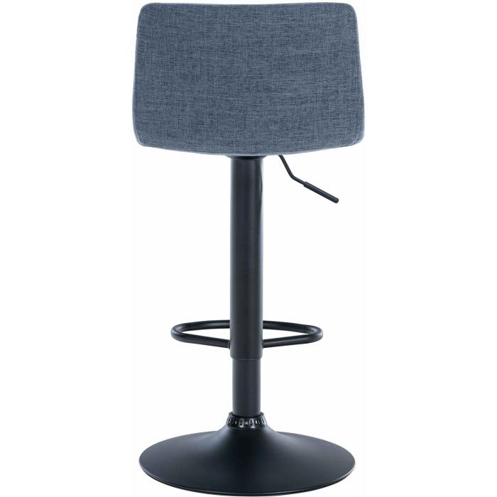 Barhocker HLO-CP240 Stoff ~ blau