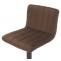 2er Set Barhocker HLO-CP231 Samt ~ braun