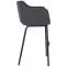 Barhocker HLO-CP327 B Filz ~ grau