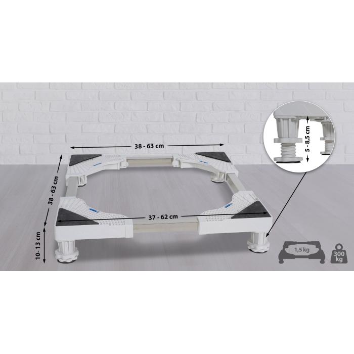 Waschmaschinen-Untergestell HLO-CP10 ~ wei