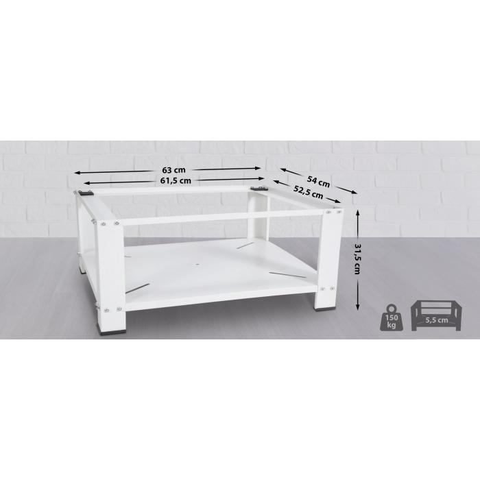 Waschmaschinen-Untergestell HLO-CP7 ~ wei