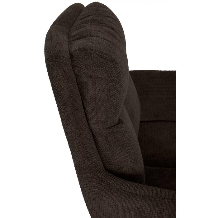 Esszimmerstuhl HLO-CP102 Stoff ~ braun