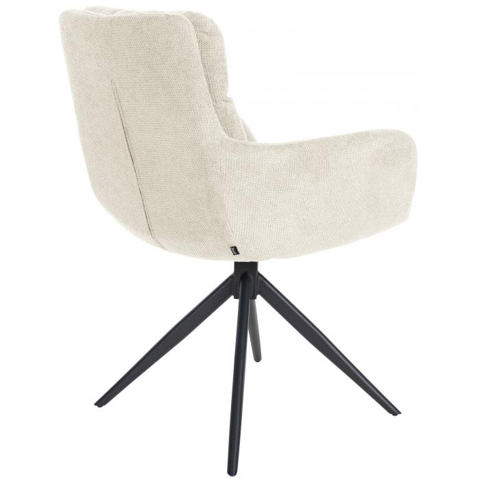 Esszimmerstuhl HLO-CP102 Stoff ~ creme