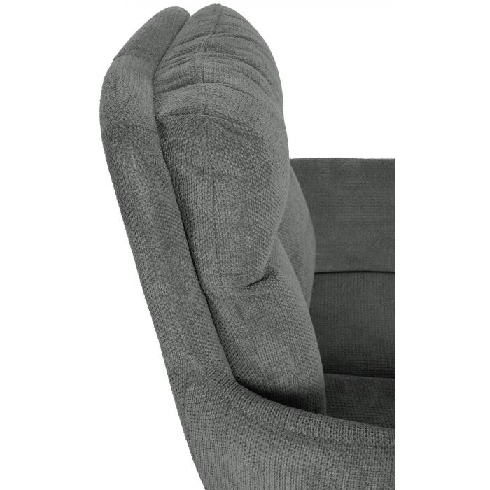 Esszimmerstuhl HLO-CP102 Stoff ~ grau
