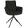 Esszimmerstuhl HLO-CP102 Stoff ~ schwarz