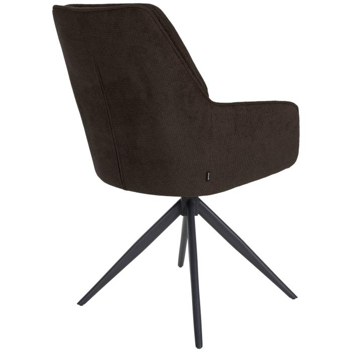 Esszimmerstuhl HLO-CP103 Stoff ~ braun