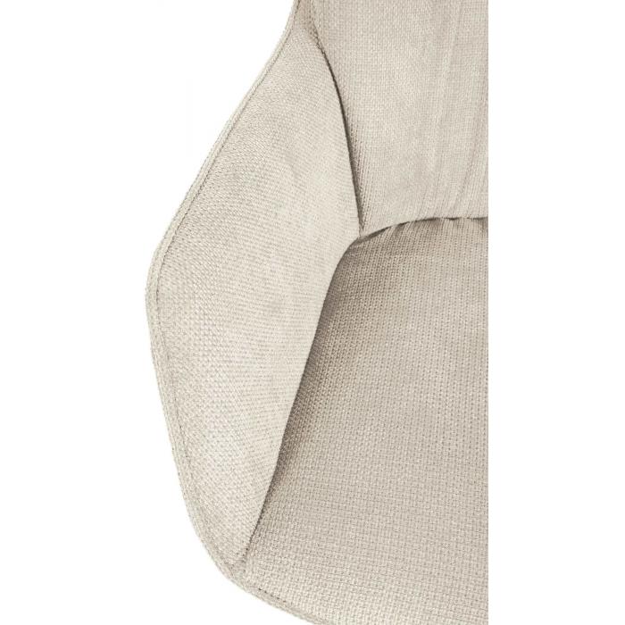 Esszimmerstuhl HLO-CP103 Stoff ~ creme