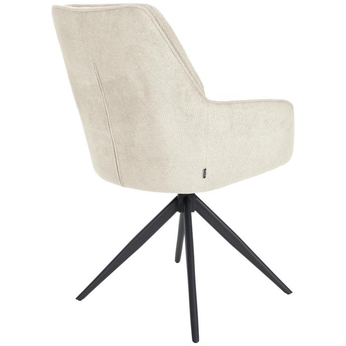 Esszimmerstuhl HLO-CP103 Stoff ~ creme