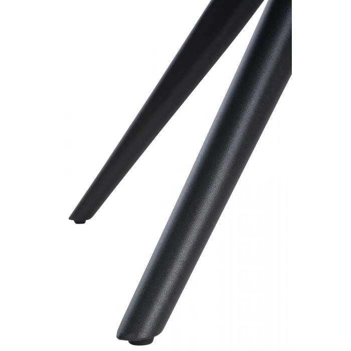 Esszimmerstuhl HLO-CP103 Stoff ~ schwarz