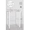Waschmaschinenregal HLO-CP8 ~ wei