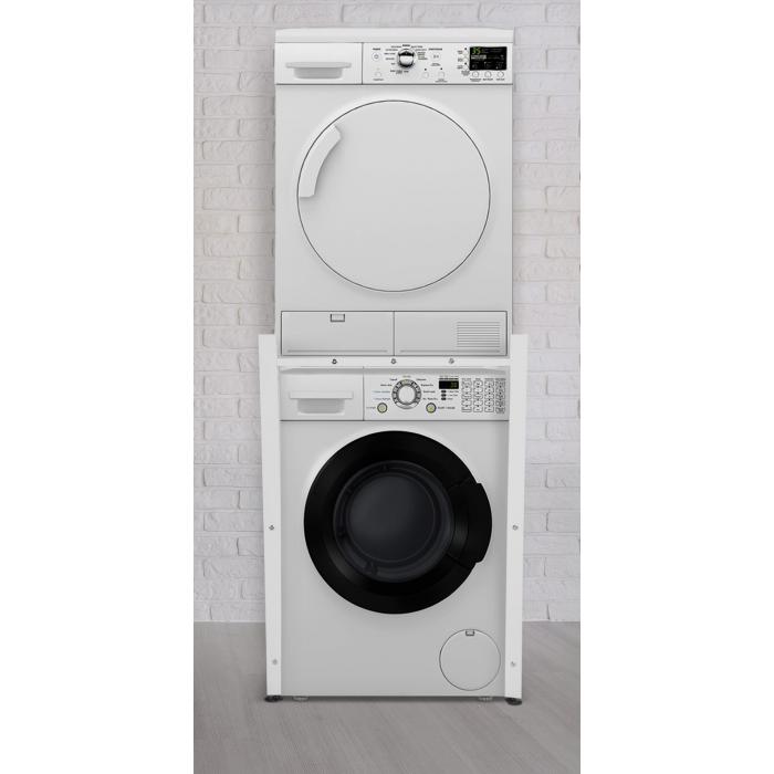 Waschmaschinenregal HLO-CP8 ~ wei