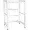 Waschmaschinenregal HLO-CP8 ~ wei