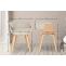 2er Set Sthle HLO-CP27 Stoff ~ natura/creme