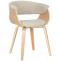 2er Set Sthle HLO-CP27 Stoff ~ natura/creme