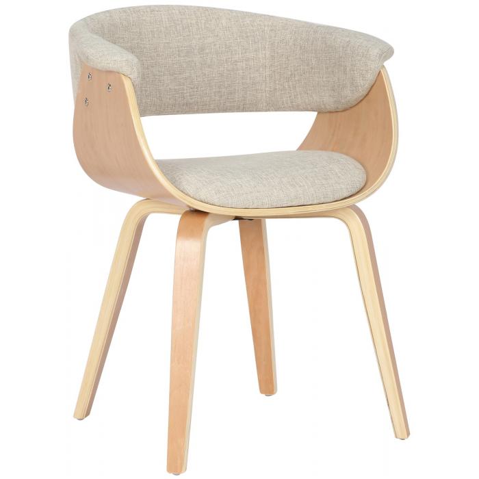 2er Set Sthle HLO-CP27 Stoff ~ natura/creme
