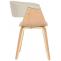 2er Set Sthle HLO-CP27 Stoff ~ natura/creme