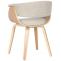 2er Set Sthle HLO-CP27 Stoff ~ natura/creme