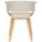 2er Set Sthle HLO-CP27 Stoff ~ natura/creme