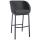 Barhocker HLO-CP333 B Filz ~ grau