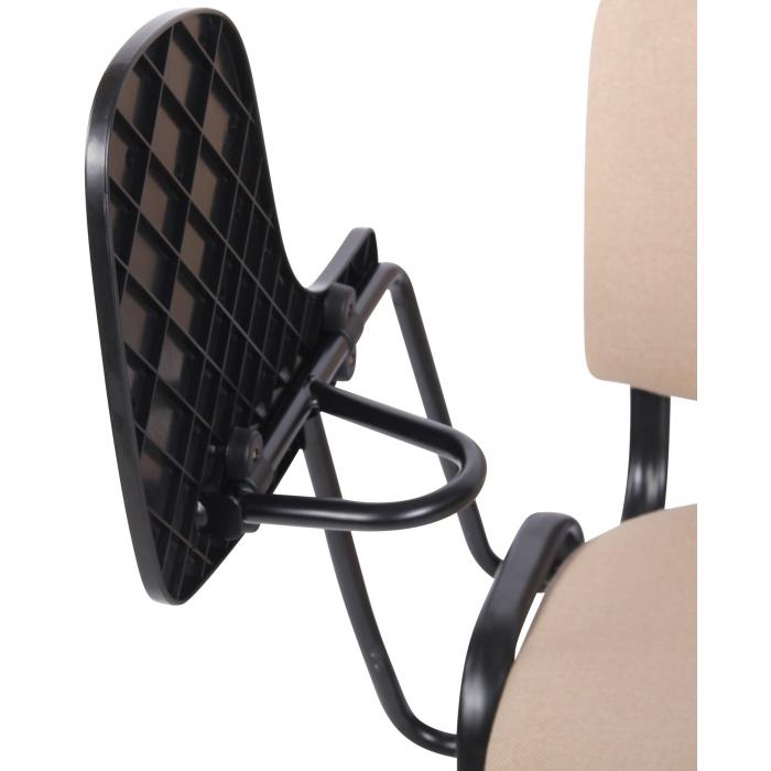 Stuhl HLO-CP111 mit Klapptisch Stoff ~ creme