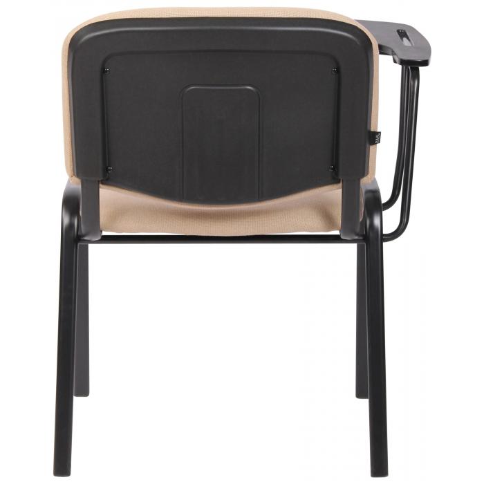 Stuhl HLO-CP111 mit Klapptisch Stoff ~ creme