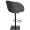 Barhocker HLO-CP319 B Filz ~ grau