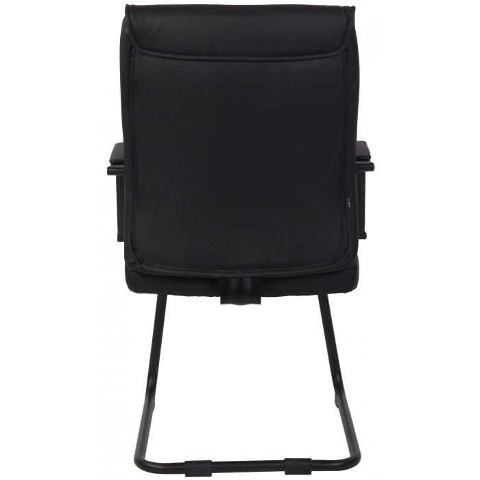 2er Set Besuchersthle HLO-CP4 ~ schwarz/schwarz