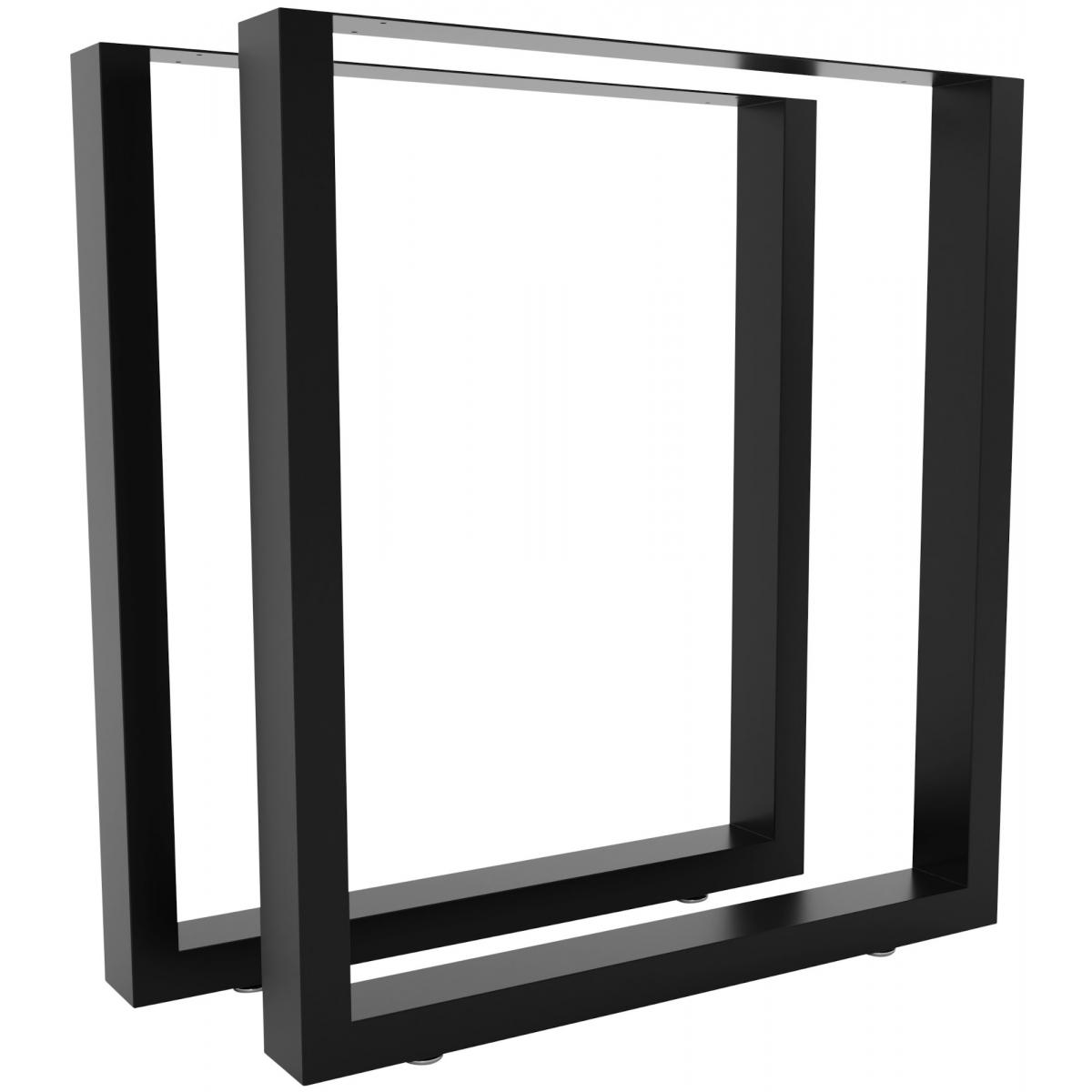 2x Tischbeine HLO-CP1 30 cm ~ schwarz