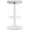 2er Set Barhocker HLO-CP291 Samt wei ~ creme
