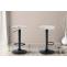 2er Set Barhocker HLO-CP290 Kunstleder schwarz ~ wei
