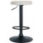 2er Set Barhocker HLO-CP290 Kunstleder schwarz ~ wei