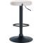 2er Set Barhocker HLO-CP290 Kunstleder schwarz ~ wei