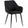 Esszimmerstuhl HLO-CP106 Stoff ~ schwarz