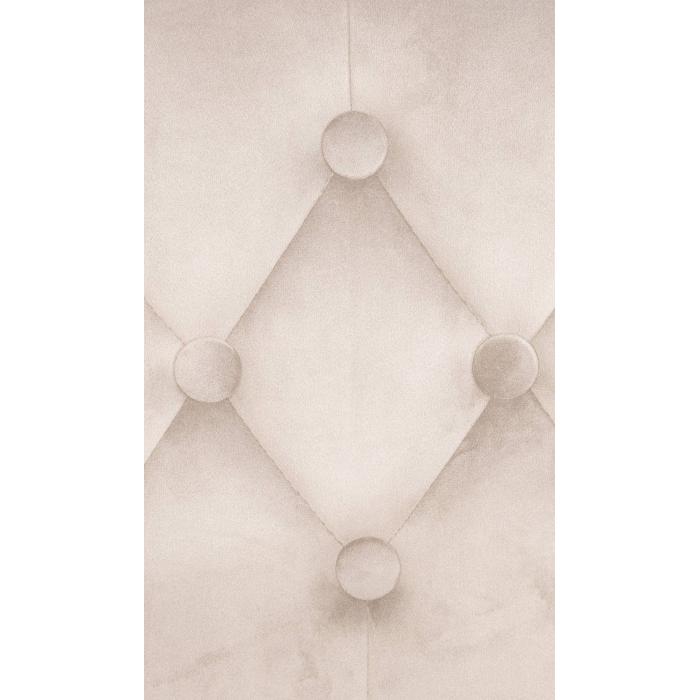 Barhocker HLO-CP314 Samt chrom ~ creme