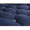 Barhocker HLO-CP314 Samt chrom ~ blau