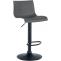 2er Set Barhocker HLO-CP239 Kunststoff ~ grau