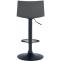 2er Set Barhocker HLO-CP239 Kunststoff ~ grau