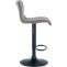 2er Set Barhocker HLO-CP240 Stoff ~ hellgrau