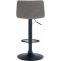 2er Set Barhocker HLO-CP240 Stoff ~ hellgrau