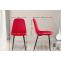4er Set Sthle HLO-CP48 Samt ~ rot